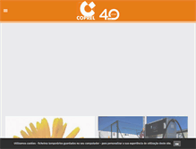Tablet Screenshot of coprel.pt